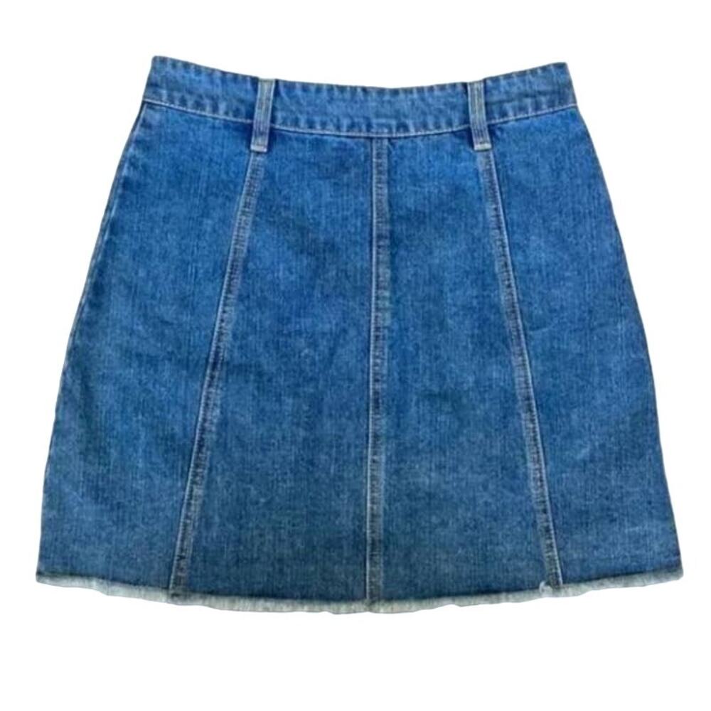 New Harper Denim Jean Midi Skirt Small - Picture 2 of 3